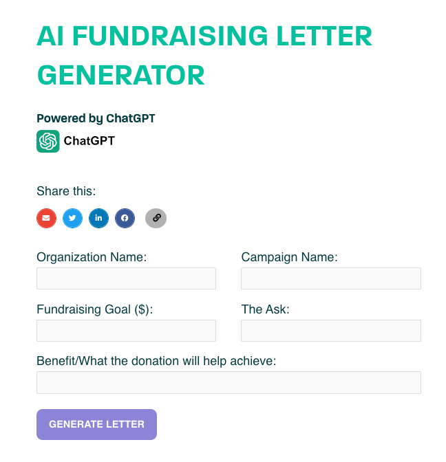 ChatGPT for Nonprofit