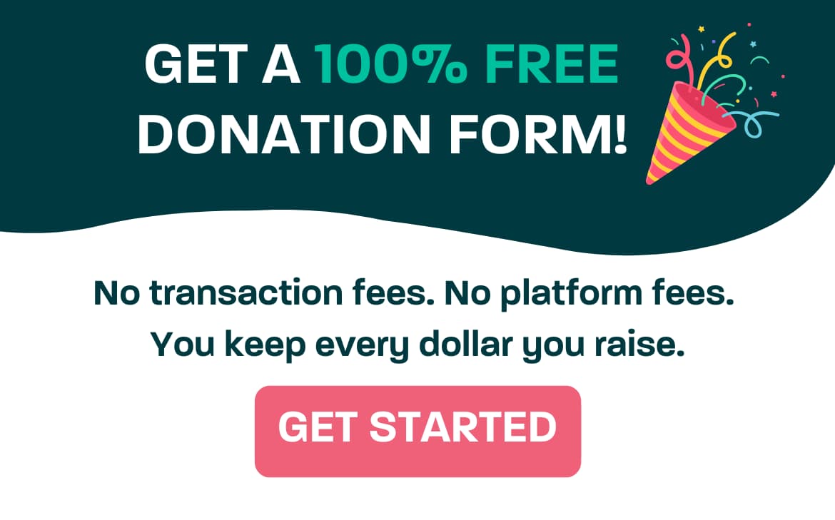 Get A Free Donation Form
