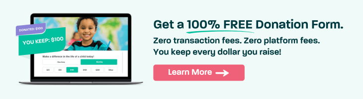 Free Donation Form For Nonprofits