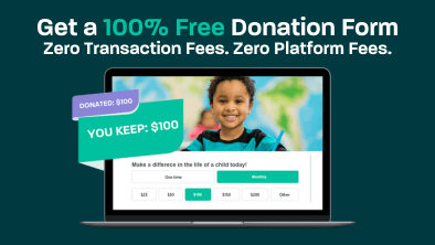Get a Free Donation Form