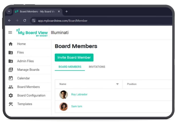 My Board View Free Nonprofit Software