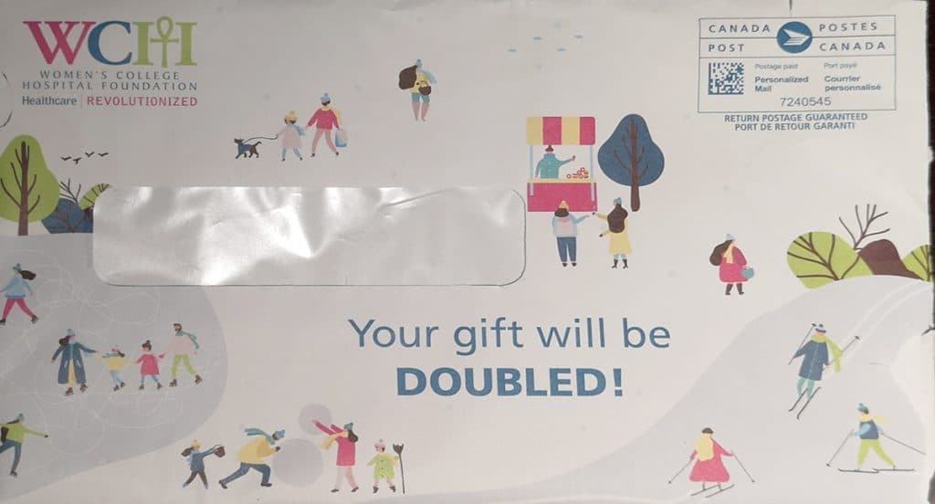 Womens College Envelope 1 - Year End Appeal